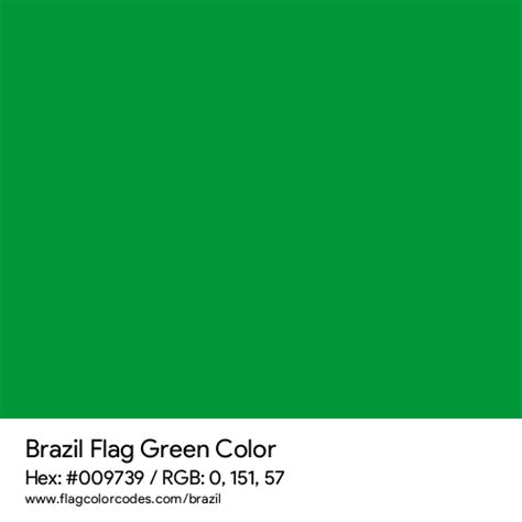 verde bandeira do brasil rgb